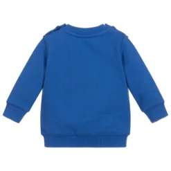 KENZO KIDS Blue Tiger Cotton Sweatshirt -Outlet Little Gents Set Store kenzo kids blue tiger cotton sweatshirt 333098 a385455cee7583381963fbc13443da4d612a2ab7