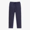 KENZO KIDS Boys Blue Cotton Trousers