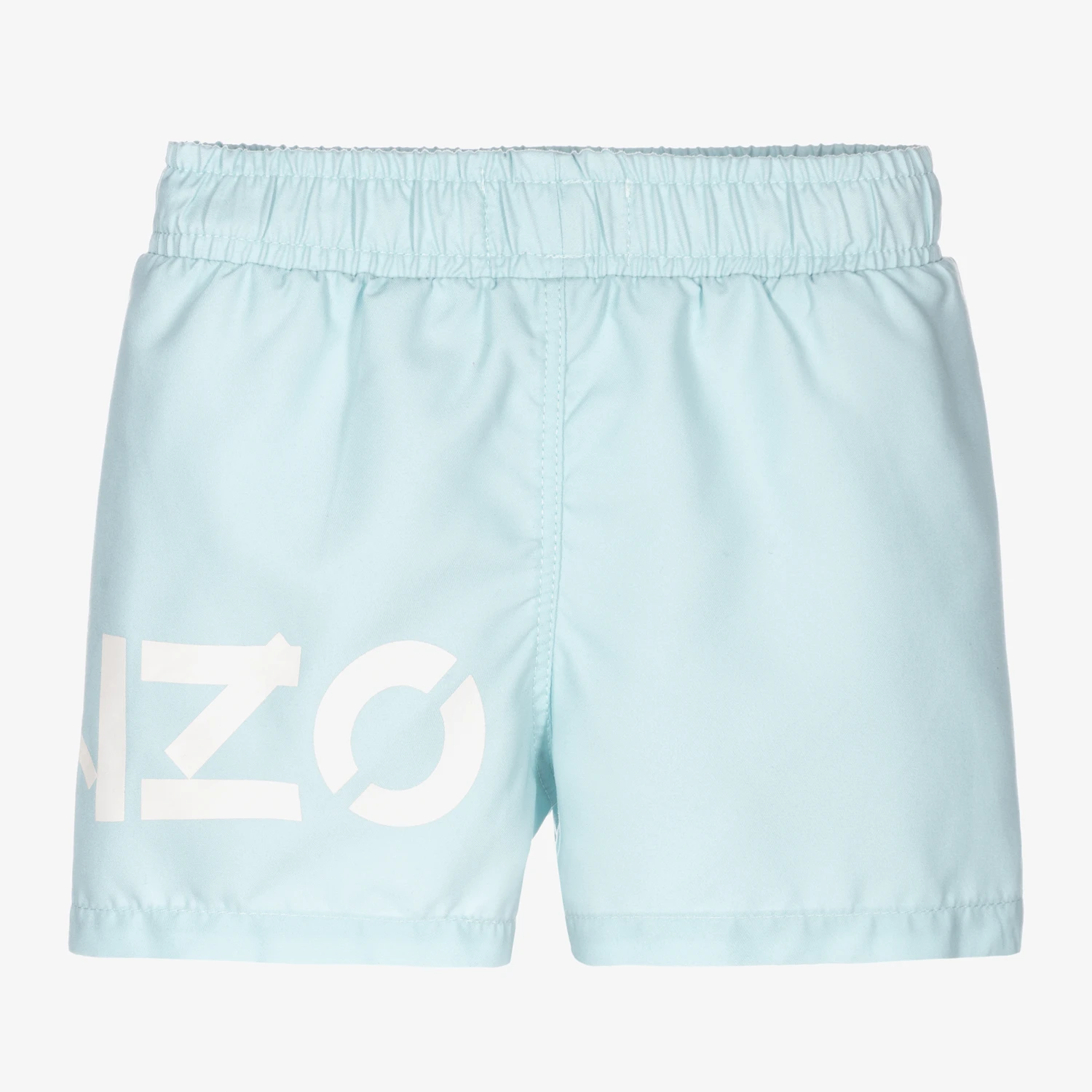 KENZO KIDS Boys Blue Logo Swim Shorts 2 KENZO KIDS Boys Blue Logo Swim Shorts - Image 2