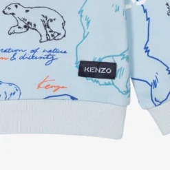 KENZO KIDS Boys Blue Nova Baby Sweatshirt -Outlet Little Gents Set Store kenzo kids boys blue nova baby sweatshirt 470621 bc6dbfbba3f121cc4ebc0ed5ac8e190dc5854fe9