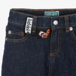 KENZO KIDS Boys Dark Blue Denim Jeans -Outlet Little Gents Set Store kenzo kids boys dark blue denim jeans 502060 7c7518049983e900e11ee2814d3ce2c711d2e5f2