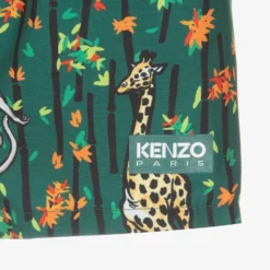 KENZO KIDS Boys Green Bamboo Tiger Swim Shorts -Outlet Little Gents Set Store kenzo kids boys green bamboo tiger swim shorts 502119 b9445e97484c3ccabadf090a7c8df79d78b86f38