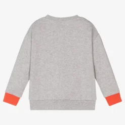 KENZO KIDS Grey Gradient Logo Sweatshirt -Outlet Little Gents Set Store kenzo kids grey gradient logo sweatshirt 470511 1b3beebcf50dabf559f3844f93dd6da70d112586