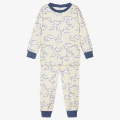 Kissy Kissy Boys Ivory Pima Cotton Pyjamas