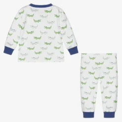 Kissy Kissy Boys White Alligator Pyjamas -Outlet Little Gents Set Store kissy kissy boys white alligator pyjamas 428430 0b1641e547f8ea87d1de6117da784485c816c870