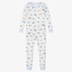 Kissy Kissy Boys White Construction Convention Pyjamas