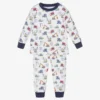 Kissy Kissy Boys White Pima Cotton Pyjamas