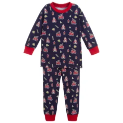 Kissy Kissy Navy Blue Pima Cotton Pyjamas