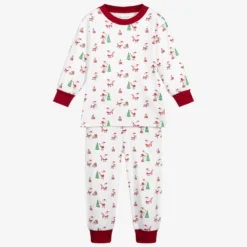 Kissy Kissy Pima Cotton Santa Pyjamas