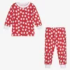 Kissy Kissy Red Pima Cotton Ho Ho Pyjamas