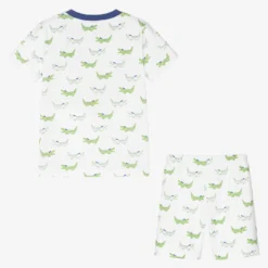 Kissy Kissy White Alligator Short Pyjamas -Outlet Little Gents Set Store kissy kissy white alligator short pyjamas 428431 95f573784e6e607dc981d202fecea02e3562d410