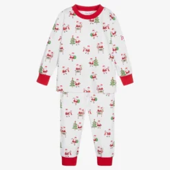 Kissy Kissy White Pima Cotton Pyjamas