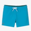 Lacoste Boys Blue Logo Swim Shorts