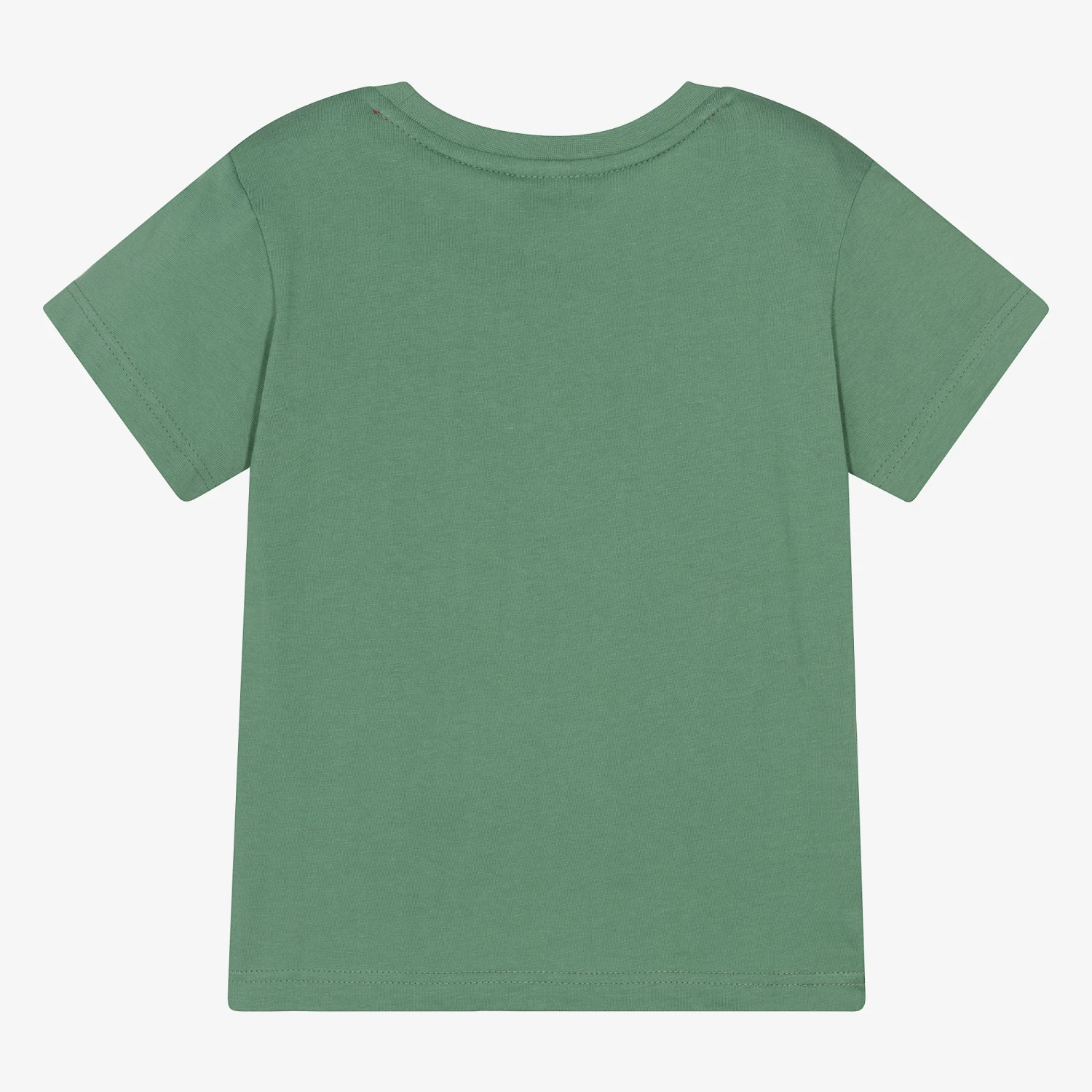Lacoste Boys Green Cotton T-Shirt 2 Lacoste Boys Green Cotton T-Shirt - Image 2