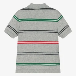 Lacoste Boys Grey Cotton Polo Shirt -Outlet Little Gents Set Store lacoste boys grey cotton polo shirt 554305 e6d89e261de7370375143bd617402b24d6f7f9da