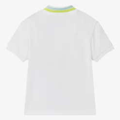 Lacoste Boys White Cotton Polo Shirt -Outlet Little Gents Set Store lacoste boys white cotton polo shirt 512594 c0530db5d19ef9533425bfd97b2b3e35f03db743