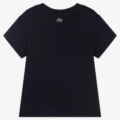 Lacoste Navy Blue Cotton Logo T-Shirt -Outlet Little Gents Set Store lacoste navy blue cotton logo t shirt 512555 d49d603f0ae60b80746d5a036542439f300b7361