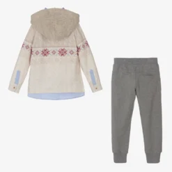 Lapin House Boys Beige & Grey Trouser Set -Outlet Little Gents Set Store lapin house boys beige grey trouser set 464562 6d40f421ac594672131ffd250f357e331bfb9030