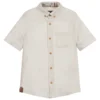 Lapin House Boys Beige Linen Shirt