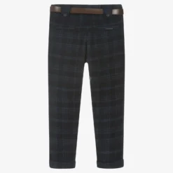 Lapin House Boys Blue Checked Trousers -Outlet Little Gents Set Store lapin house boys blue checked trousers 464592 1e67a167c26618956f3eb02c76d0b9f7b394510a