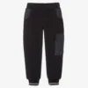 Lapin House Boys Blue Cotton Joggers