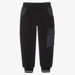 Lapin House Boys Blue Cotton Joggers
