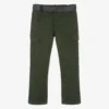 Lapin House Boys Green Cargo Trousers