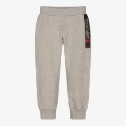 Lapin House Boys Grey Cotton Joggers