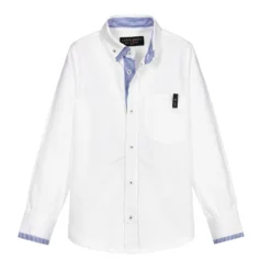 Lapin House Boys White Cotton Shirt -Outlet Little Gents Set Store lapin house boys white cotton shirt 414702 a7702b7520bdf7ce371dd7f23ff8b1385fb3aa33