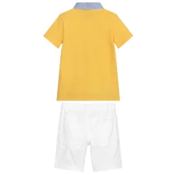 Lapin House Boys Yellow & White Shorts Set -Outlet Little Gents Set Store lapin house boys yellow white shorts set 366090 dc74758a06e8b1b1ea0b26354e510dfbcc3f0759