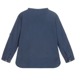 Chic By Laranjinha Blue Linen Blend Shirt -Outlet Little Gents Set Store laranjinha blue linen blend shirt 366410 f494b674823db4967c5a7fce2430c13a1104a8fa