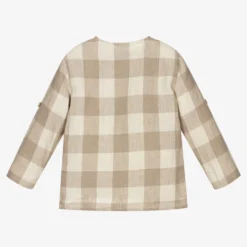 Chic By Laranjinha Boys Checked Linen Shirt -Outlet Little Gents Set Store laranjinha boys checked linen shirt 440782 a1a675d428ff837b50d14a83a1610acc9ccc40b0