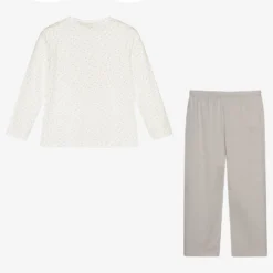 Laranjinha Ivory & Grey Cotton Pyjamas -Outlet Little Gents Set Store laranjinha ivory grey cotton pyjamas 451783 461171b7d73f0b5f9a24fcf39674824f9c55c869