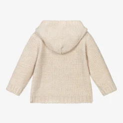 Laranjinha Ivory Knit Hooded Cardigan -Outlet Little Gents Set Store laranjinha ivory knit hooded cardigan 405356 e77fa0307b460ceb83639ccbca687982dde2a64b