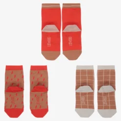 Liewood Red Cotton Socks (3 Pack) -Outlet Little Gents Set Store liewood red cotton socks 3 pack 478506 9b1786be90309cdb9508c8d52109ba0159613d39