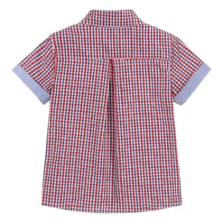 Little Lord & Lady Red & Blue Check Cotton Shirt -Outlet Little Gents Set Store little lord lady red blue check cotton shirt 308629 8152a735bfcf6dfe87c102e190dfbdb9fffe8ba6