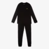 Lyle & Scott Boys Black Cotton Pyjamas