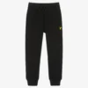 Lyle & Scott Boys Black Logo Joggers