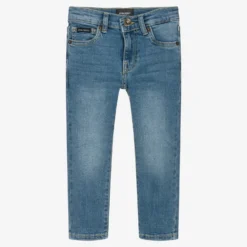 Lyle & Scott Boys Blue Denim Jeans