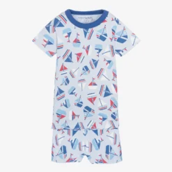 Magnolia Baby Boys Blue Set Sail Pyjamas