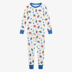 Magnolia Baby Pima Cotton Brick Pyjamas