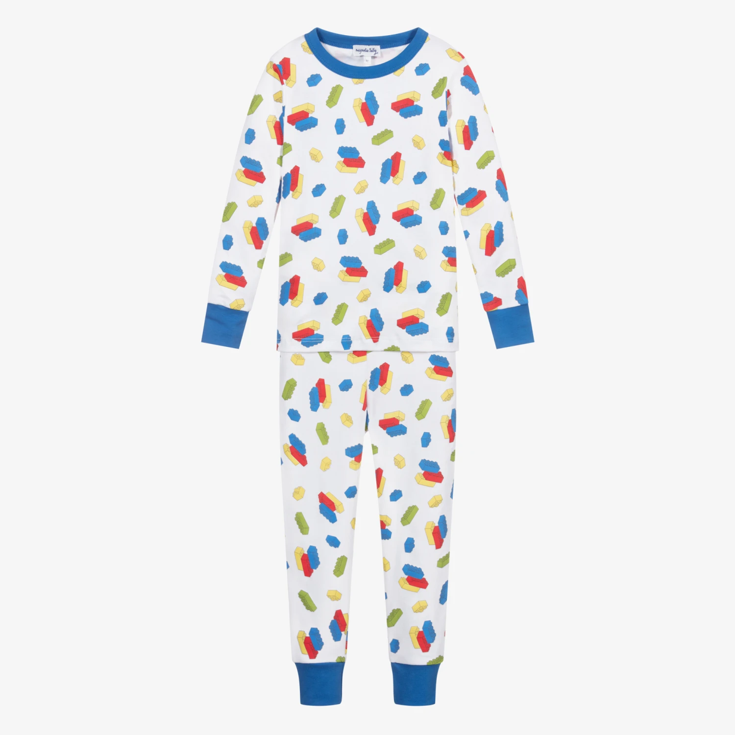 Magnolia Baby Pima Cotton Brick Pyjamas 1 Magnolia Baby Pima Cotton Brick Pyjamas