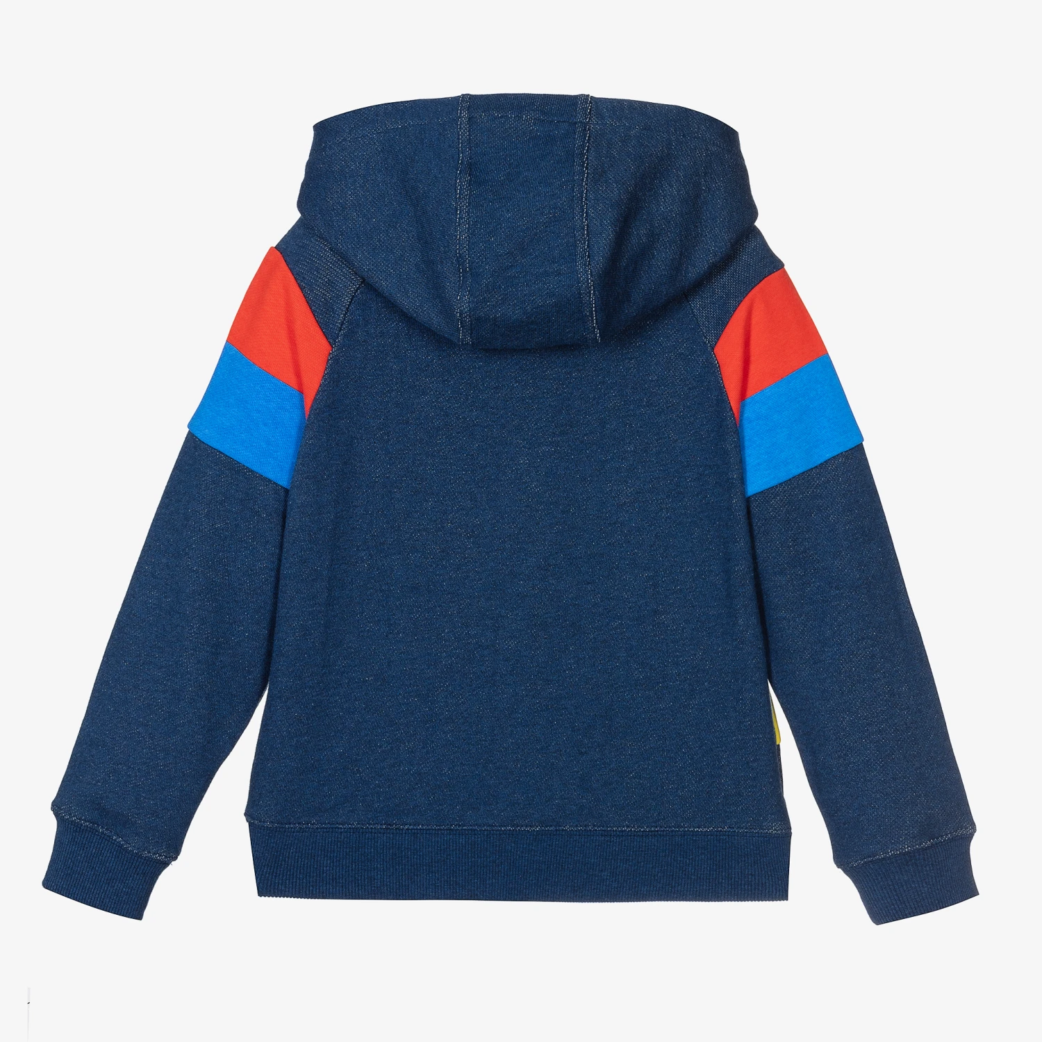 MARC JACOBS Blue Cotton Zip-Up Hooded Top 2 MARC JACOBS Blue Cotton Zip-Up Hooded Top - Image 2