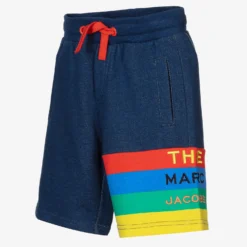 MARC JACOBS Boys Blue Cotton Jersey Shorts -Outlet Little Gents Set Store marc jacobs boys blue cotton jersey shorts 437495 0dbab3d3dc9418dc4995c4383febd5d1c90468c1
