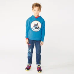 MARC JACOBS Boys Blue Cotton Logo Hoodie -Outlet Little Gents Set Store marc jacobs boys blue cotton logo hoodie 408404 27fc1c54a6c36d49b983d832cbb7f1bb7df46b93