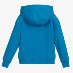 MARC JACOBS Boys Blue Cotton Logo Hoodie -Outlet Little Gents Set Store marc jacobs boys blue cotton logo hoodie 408404 383277124161376f3c397b0221fdc343603b1437
