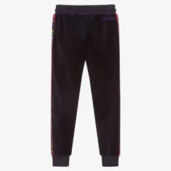 MARC JACOBS Boys Blue Velour Logo Joggers -Outlet Little Gents Set Store marc jacobs boys blue velour logo joggers 469237 001930e398f3e7d724703fb1d4b4984b28835b9b