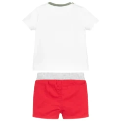 Mayoral Newborn Baby Red & White Shorts Set -Outlet Little Gents Set Store mayoral baby red white shorts set 308963 7176a426e97e2808e87e9db9272333c12a76ea74