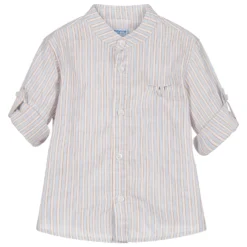 Mayoral Beige Striped Cotton Shirt 5 Mayoral Beige Striped Cotton Shirt -Outlet Little Gents Set Store mayoral beige striped cotton shirt 372326 275e74b677dd7bd9246ff17793b17e74be6a4f5c