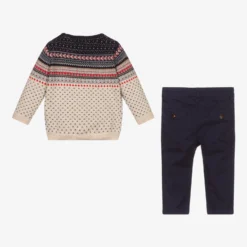 Mayoral Blue Sweater & Trouser Set -Outlet Little Gents Set Store mayoral blue sweater trouser set 411058 022fd5e556e4e9f659f36be1b43428e4f5deb723